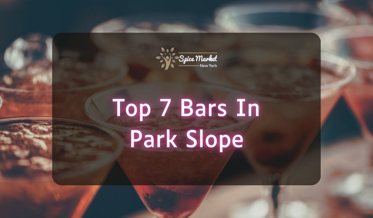 Top 7 Bars In Park Slope - some cocktails in glasses